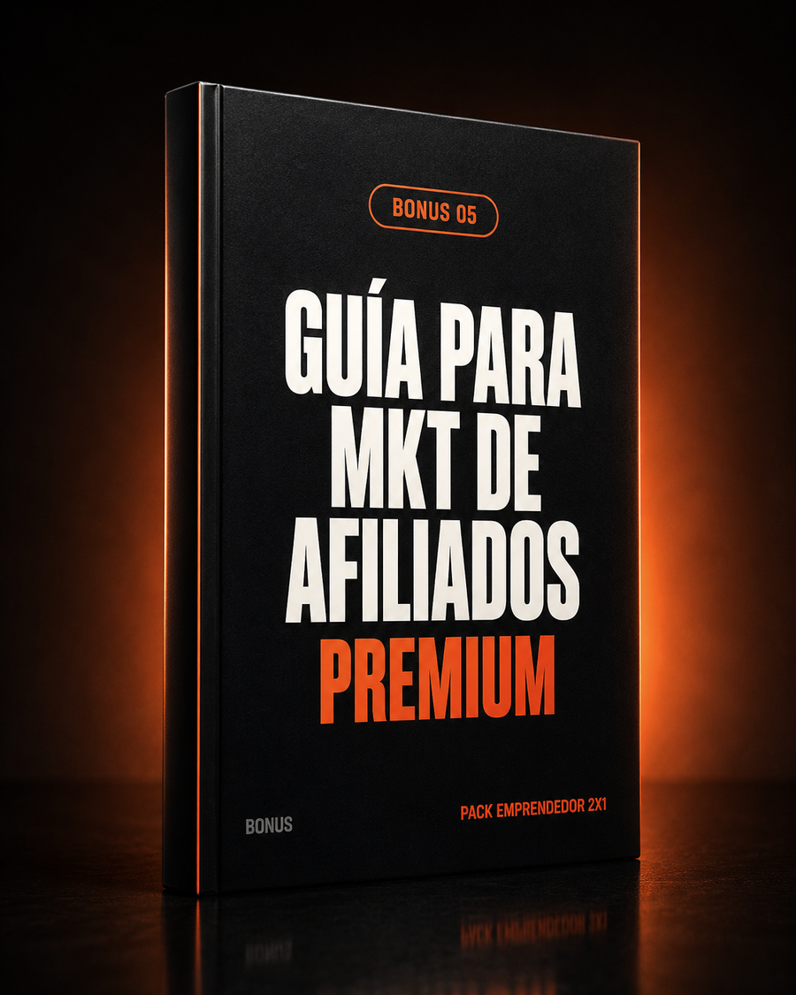 Bonus 5: Guía para marketing de afiliados formato academia